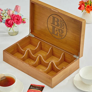 Bigelow Wooden Tea Chest