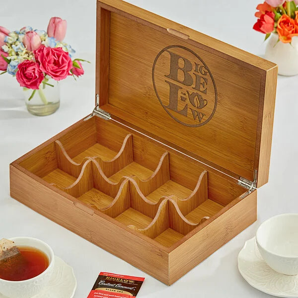 Bigelow Wooden Tea Chest